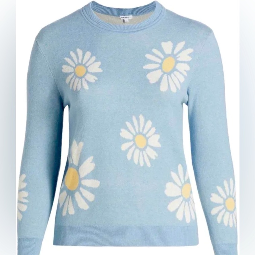 Minnie Rose daisy sweater - size M - like new.
